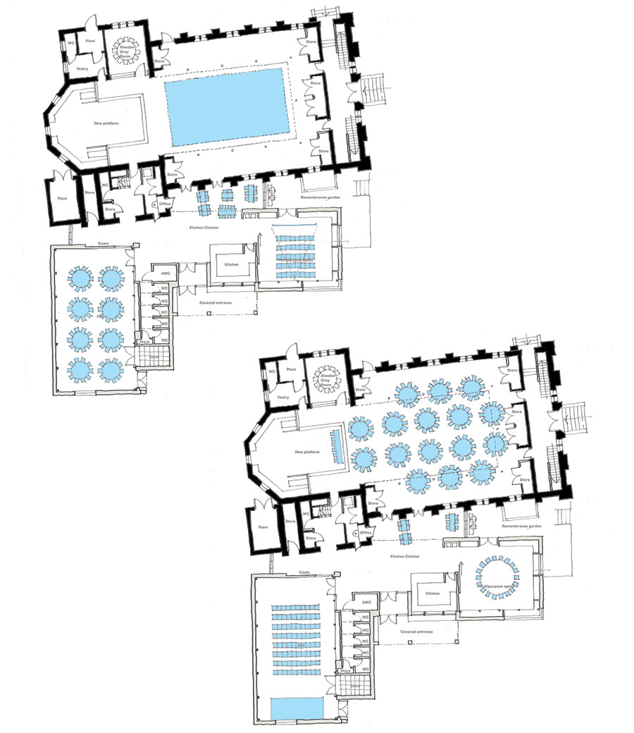 Greenbank Church Redeveloped Sanctuary Layout Options